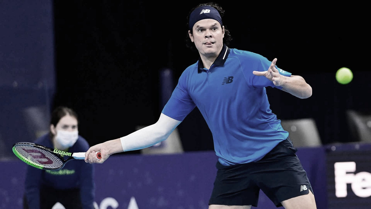 Raonic vence Bedene sem perder sets e avança na Bélgica Raonic vence Bedene sem perder sets e avança na Bélgica