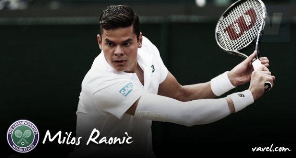 Wimbledon 2015: Milos Raonic, a luchar contra los fantasmas