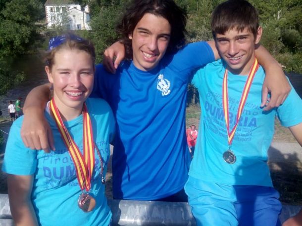 Galicia queda tercera en el Campeonato de Jóvenes Promesas de Slalom