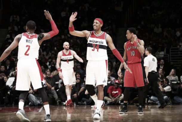 Wizards Complete First Round Sweep Of Raptors In Blowout Win