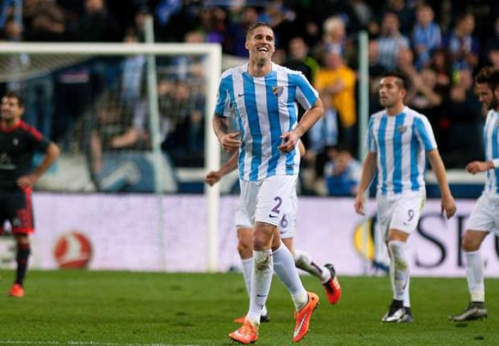 Il Malaga si impone alla Rosaleda