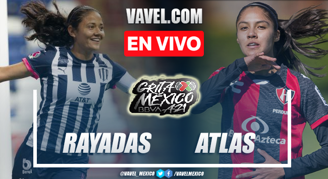 Goles y resumen del Rayadas 2-1 Atlas Femenil en Liga MX Femenil