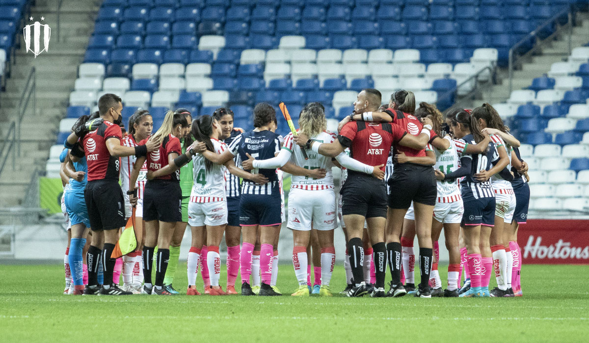 Rayadas de Monterrey, Necaxa, Liga MX Femenil.
