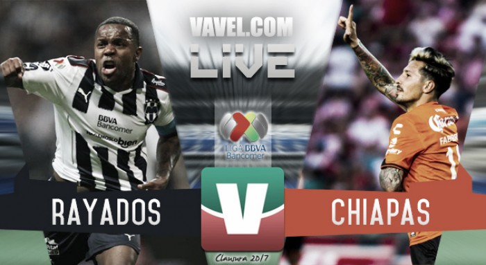 Resultado y goles del Monterrey vs Jaguares Chiapas de la Liga MX (4-1)