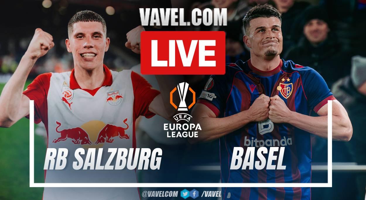 Red Bull Salzburg vs Basel LIVE Score Updates: The visitors are already scoring (3-1)