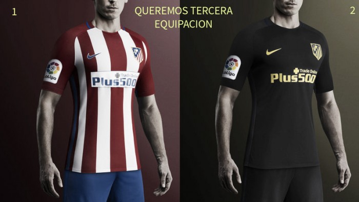 Torcedores do Atlético de Madrid criam abaixo-assinado pedindo terceiro uniforme