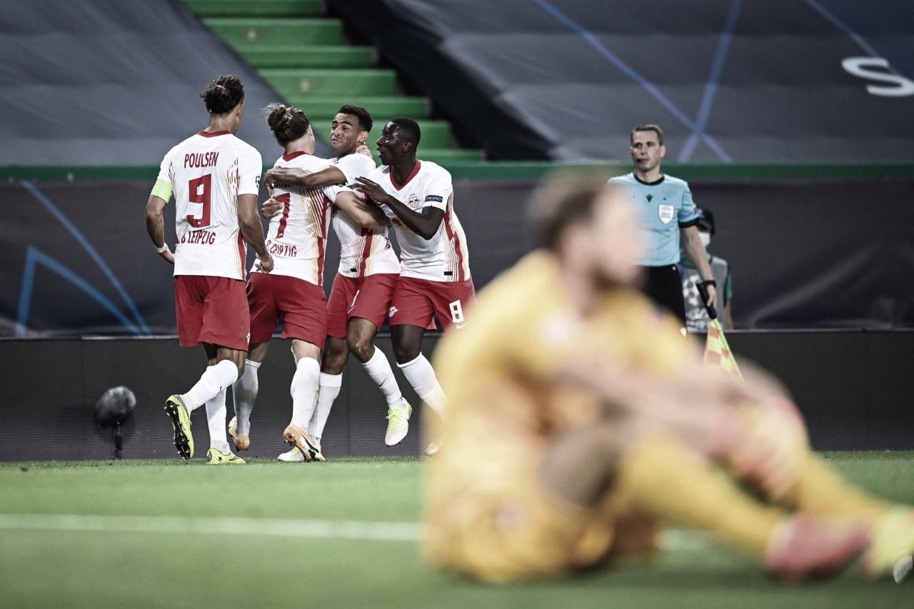 Jogo ofensivo de Nagelsmann supera estratégia do Atlético e coloca RB Leipzig nas semis da Champions Jogo ofensivo de Nagelsmann supera estratégia do Atlético e coloca RB Leipzig nas semis da Champions