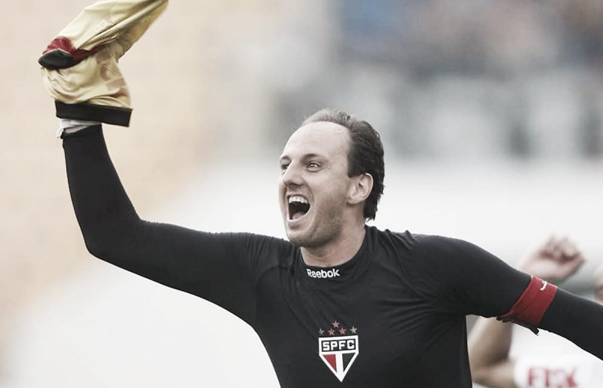 Há sete anos, Rogério Ceni marcava centésimo gol de sua carreira Há sete anos, Rogério Ceni marcava centésimo gol de sua carreira