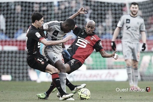 Ten Men Marseille Hold Rennes in Brittany