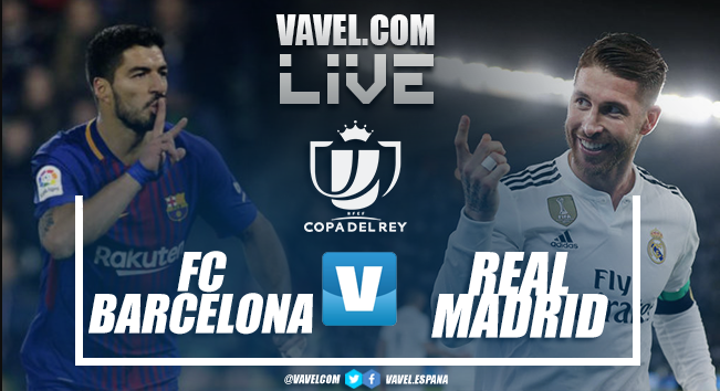 Resultado Barcelona 1 x 1 Real Madrid pela ida do Copa do Rei 2019 Resultado Barcelona 1 x 1 Real Madrid pela ida do Copa do Rei 2019