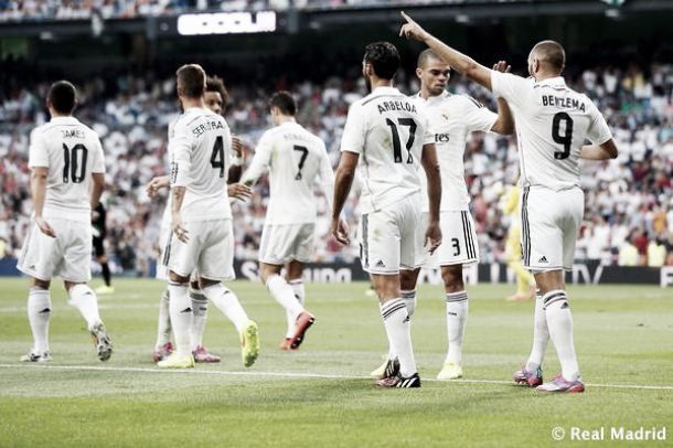 Real sofre, mas estreia na Liga com vitória sobre o Córdoba no Bernabéu