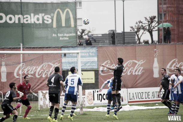 Fotos e imágenes del Real Avilés CF - Cultural y Deportiva Leonesa, 25ª jornada Grupo I de Segunda División B