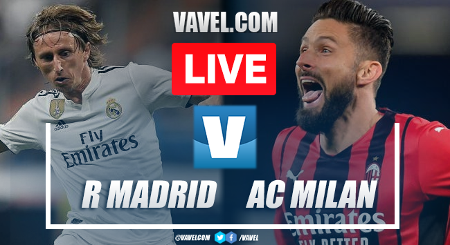 Real Madrid vs AC Milan Live Football Streaming For Club Friendly Game: How  to Watch Real Madrid vs AC Milan Coverage on TV And Online - News18