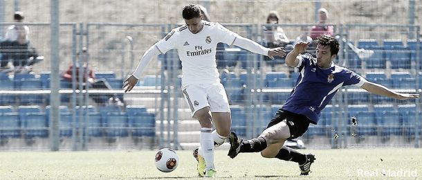 El Real Madrid C firma la permanencia con Medrán en plan estelar