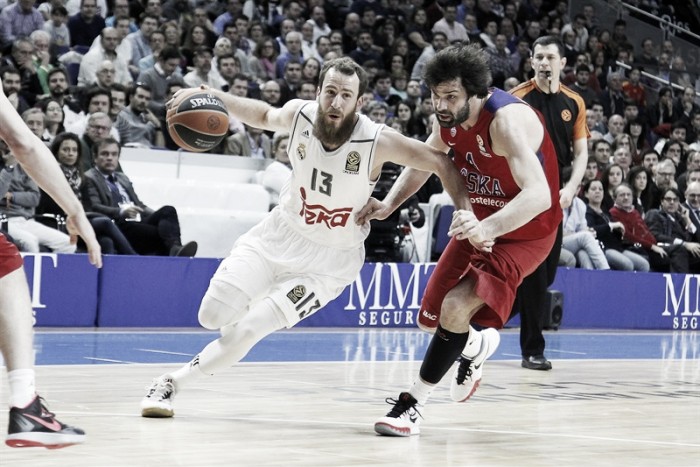 El CSKA asalta el Palacio ante un Madrid ciego desde el triple