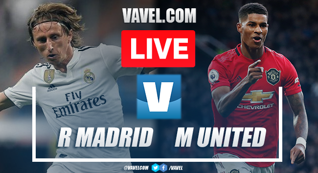 Real Madrid vs Manchester United LIVE! Friendly match stream, latest score  and goal updates today