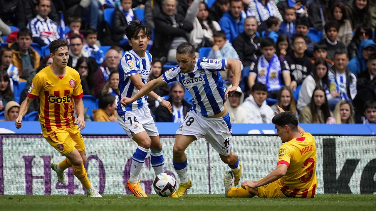 Previa Girona FC Real Sociedad lucha por Europa VAVEL España