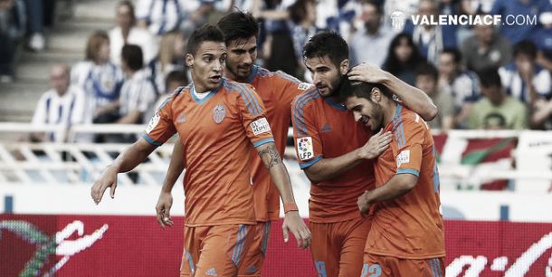 Real Sociedad - Valencia: puntuaciones del Valencia, jornada 6