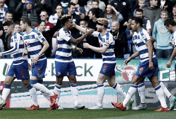 Reading 2-0 Middlesbrough: Royals end Boro winning run to close gap at the top