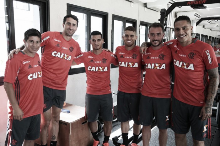 Com Conca e Trauco, Flamengo se reapresenta no Ninho do Urubu