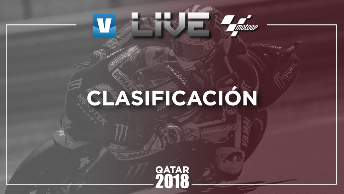 Resumen Clasificación GP de Qatar 2018 de MotoGP