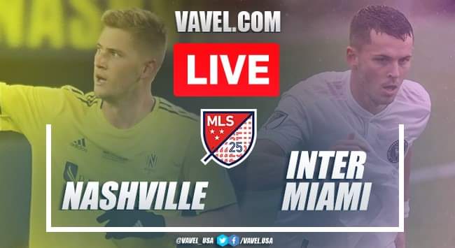 Nashville SC vs Inter Miami (3-0): Live Stream and Updates