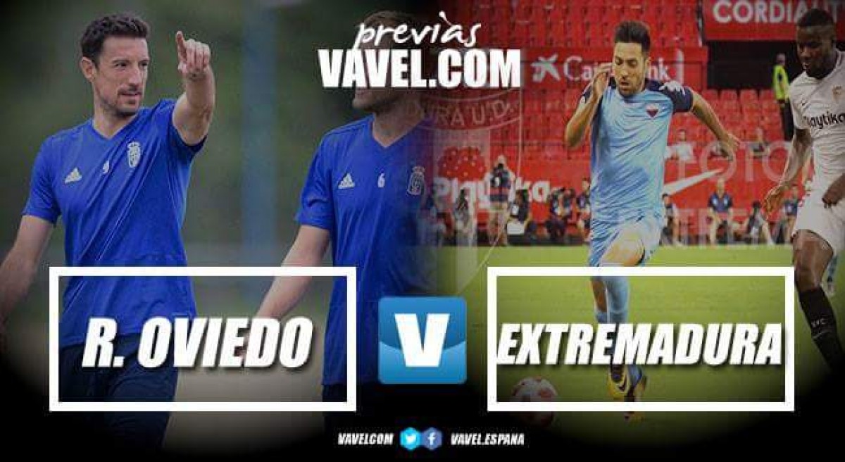 Previa del Real Oviedo - Extremadura UD: un estreno sin precedentes