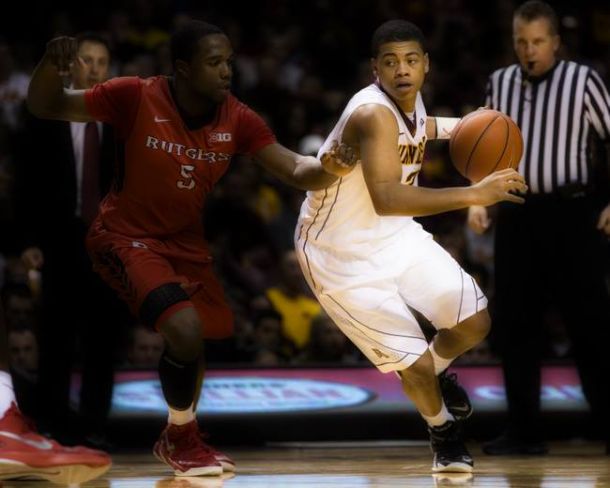 Minnesota Golden Gophers Defeat Rutgers Scarlet Knights To Advance Into Second Round of 2015 Big Ten Tournament