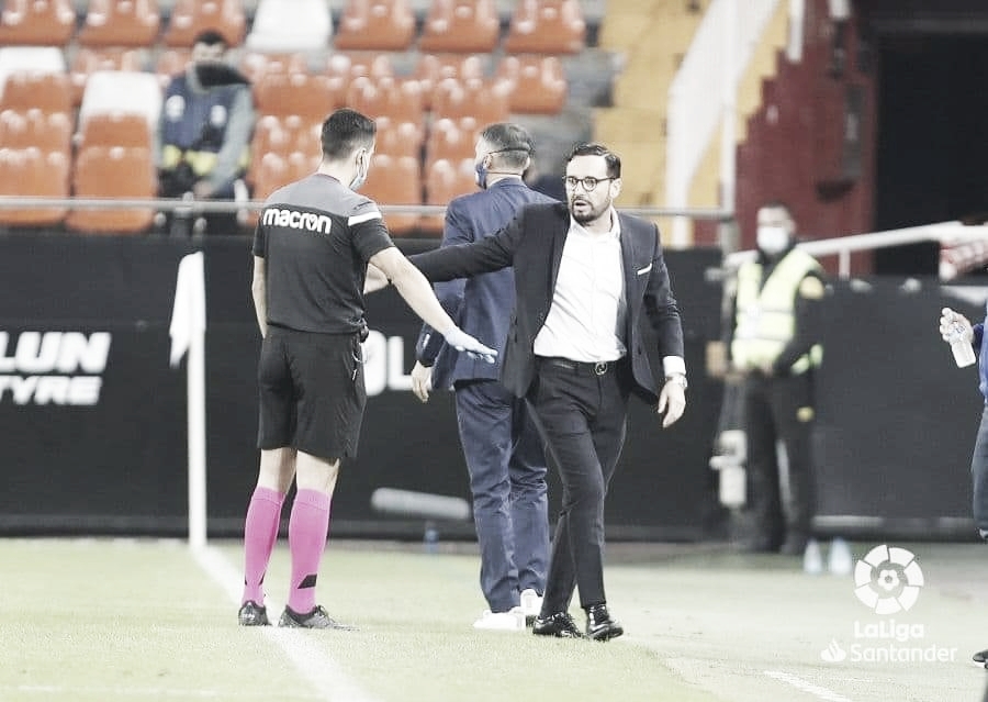 José Bordalás: “Hemos hecho una ingenuidad que nos ha costado perder dos puntos” José Bordalás: “Hemos hecho una ingenuidad que nos ha costado perder dos puntos”