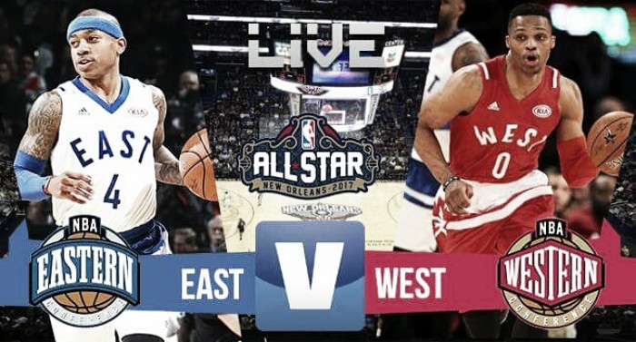 All-Star Game da NBA de 2017: Oeste 192-182 Leste