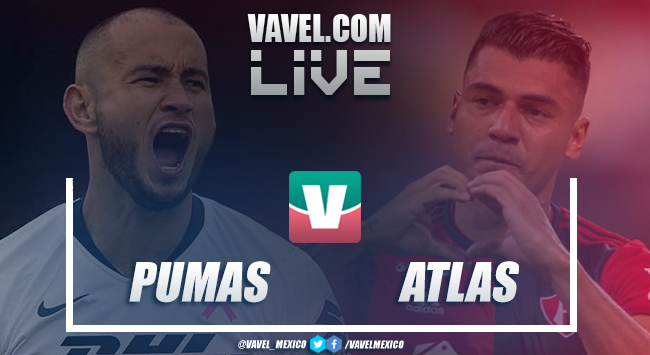 Resultado y gol del Pumas Atlas en la Copa MX Clausura 2019