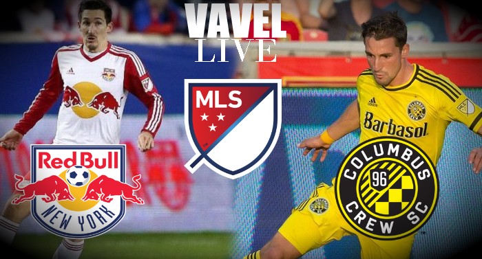 Columbus Crew SC vs New York Red Bulls Live Updates and Commentary of MLS 2016 (1-1)