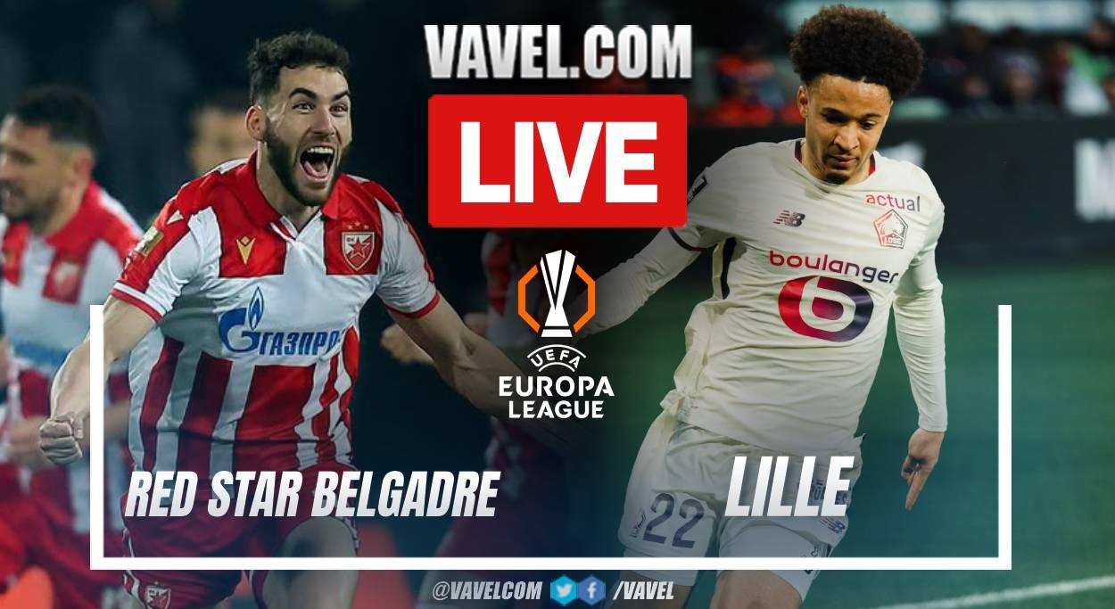 Goals and Highlight Red Star Belgadre 0-2 Lille in UEFA Europa Lague