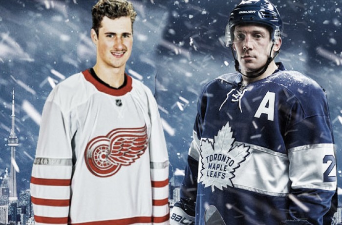Leafs, Wings y Penguins estrenan jerseys para los 'outdoors'