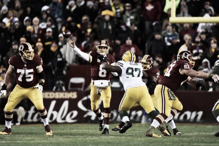 Kirk Cousins brilha, Redskins vence Packers e segue entre os melhores da NFC
