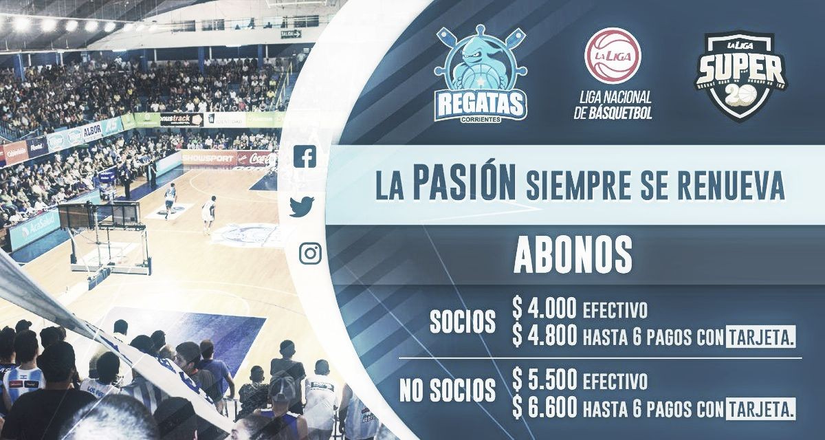Regatas comenzará con la venta de abono Regatas comenzará con la venta de abono