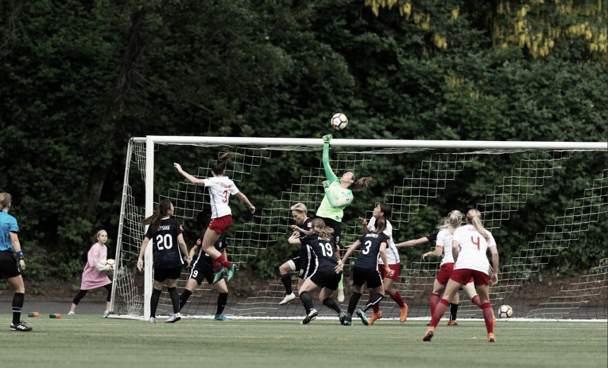 Chicago Red Stars and Seattle Reign FC fight to a scoreless draw