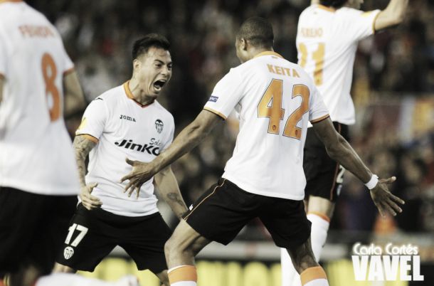 Valencia - Basilea: puntuaciones del Valencia, vuelta de los cuartos de final de Europa League