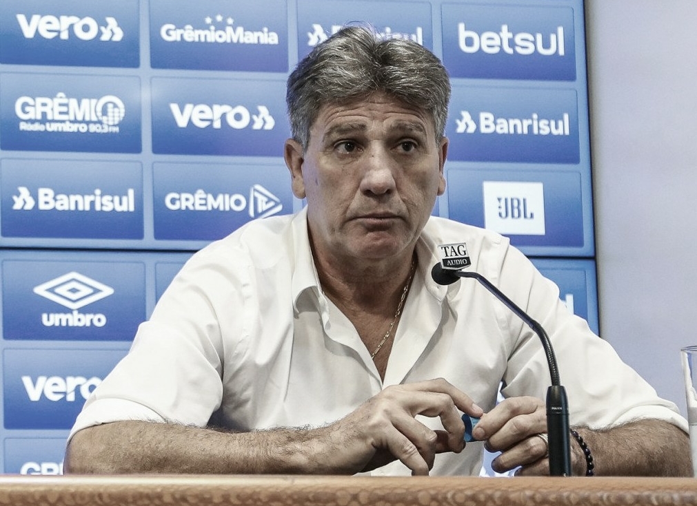 Renato Portaluppi exalta atletas do Grêmio: "Jogaram da maneira que eu gosto" Renato Portaluppi exalta atletas do Grêmio: "Jogaram da maneira que eu gosto"