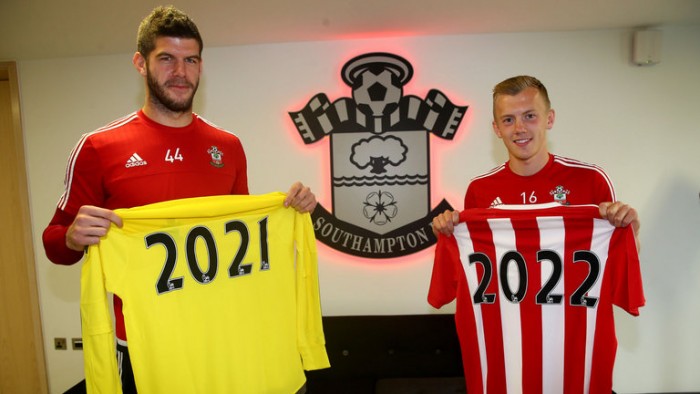 Forster y Ward-Prowse amplían sus contratos con el Southampton