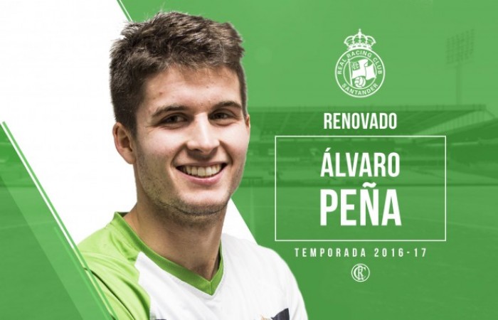 Álvaro Peña, renueva con el Racing