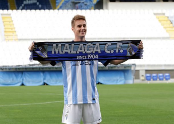 El Málaga amplía el contrato de Rescaldani