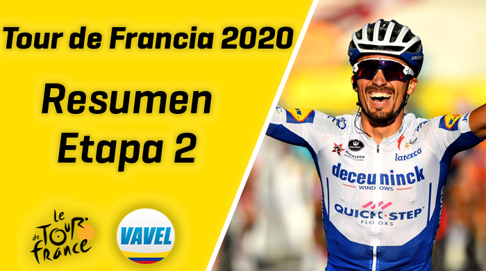 Tour de Francia 2020, etapa 2: Julian Alaphilippe vence para vestirse de gloria