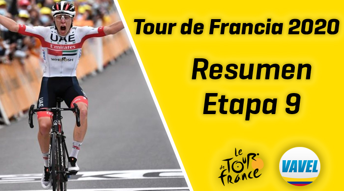 Tour de Francia 2020, etapa 9: revolución Pogačar