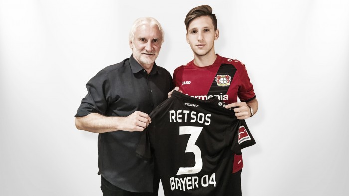 Promessa grega, Panagiotis Retsos é anunciado pelo Bayer Leverkusen