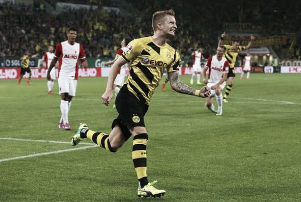 Com Reus inspirado, Borussia Dortmund bate Augsburg fora de casa e vence a primeira na Bundesliga