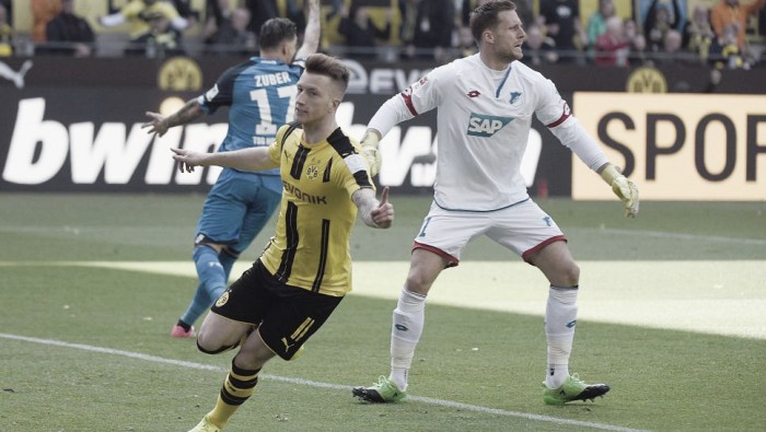 Borussia Dortmund vence Hoffenheim e reassume terceira posição da Bundesliga