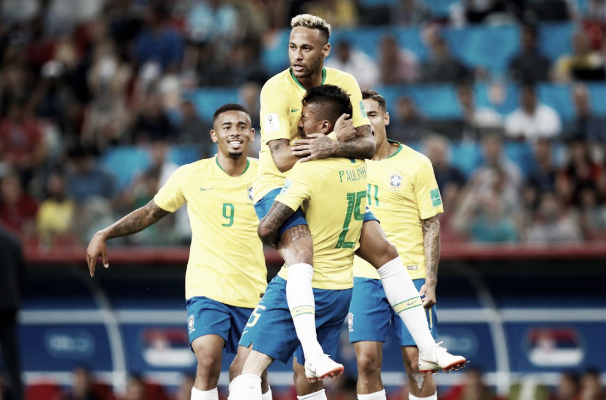 Brasil define el primer puesto y Serbia se despide del Mundial
