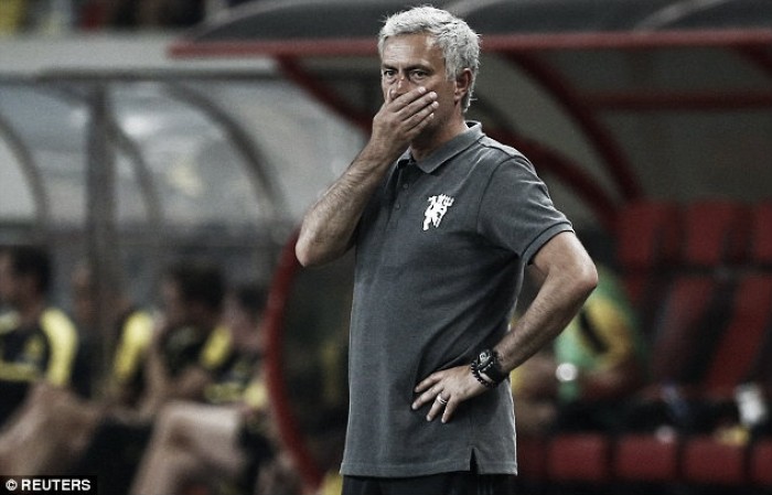 Mourinho calm despite Dortmund defeat