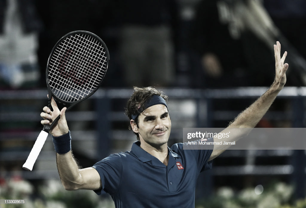 Federer jugará su primera final de 2019 en Dubai